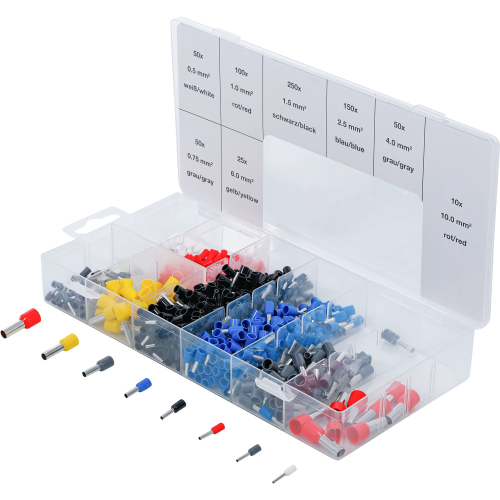 Assortiment de cosses | isolées | 685 pièces