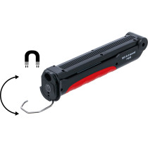 Baladeuse pliable à accu | COB-LED | 6,5 W | avec station de recharge