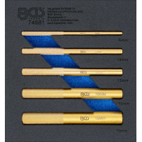 Insert de servante d’atelier 1/6 : Jeu de poinçons en laiton | 6 - 19 mm | 5 pcs.