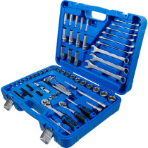 Jeu de douilles à six pans | 6,3 mm (1/4") / 10 mm (3/8") | 92 pièces