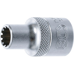 Douille pour clé, Gear Lock | 12,5 mm (1/2") | 9 mm