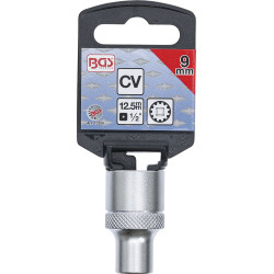 Douille pour clé, Gear Lock | 12,5 mm (1/2") | 9 mm