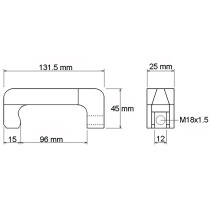 Crochet d'extracteur d’injecteur | 12 mm