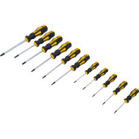 Jeu de tournevis | profil en T (pour Torx) T6 - T40 | 11 pièces