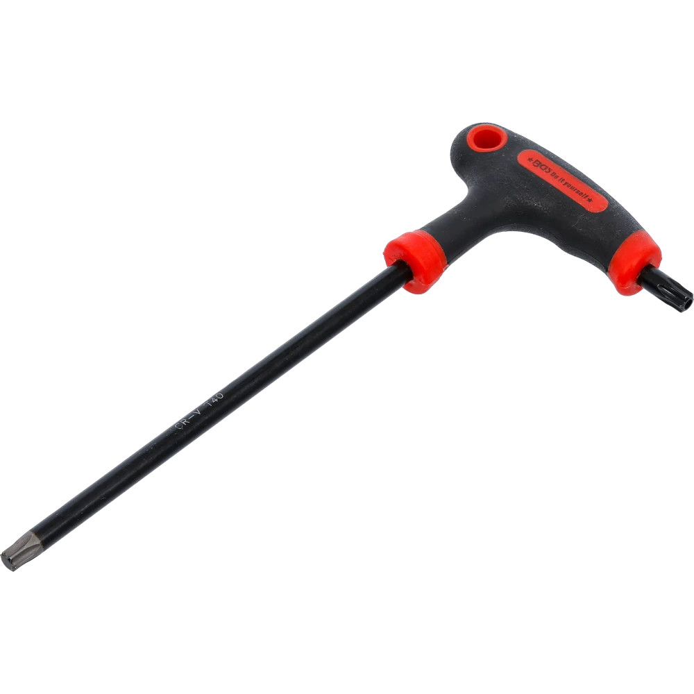 Tournevis avec poignée en T | Profil en T (pour Torx) avec/sans perçage frontal T40