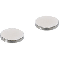 Jeu d’aimants | extrapuissants | Ø 18 mm | 2 pièces