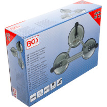 Triples ventouses mini | Ø 115 mm | aluminium