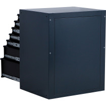 Armoire basse à tiroirs | 7 tiroirs | vide