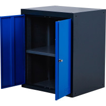 Armoire d’atelier | 2 portes | avec 1 tablette