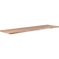 Plan de travail en bois massif | 1950 x 550 x 30 mm
