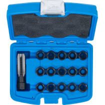 Kit de réparation pour filet de bougie | M14 x 1,25 mm | 16 pièces