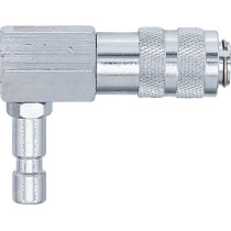 Adaptateur à baïonnette pour système de refroidissement | coudée, 90° | Pour art. 8027/8098