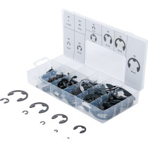 Assortiment de circlips | 1,5 - 22 mm | 300 pièces