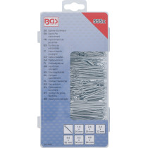 Assortiment de goupilles | Ø 1,6 - 4,0 mm | 555 pièces