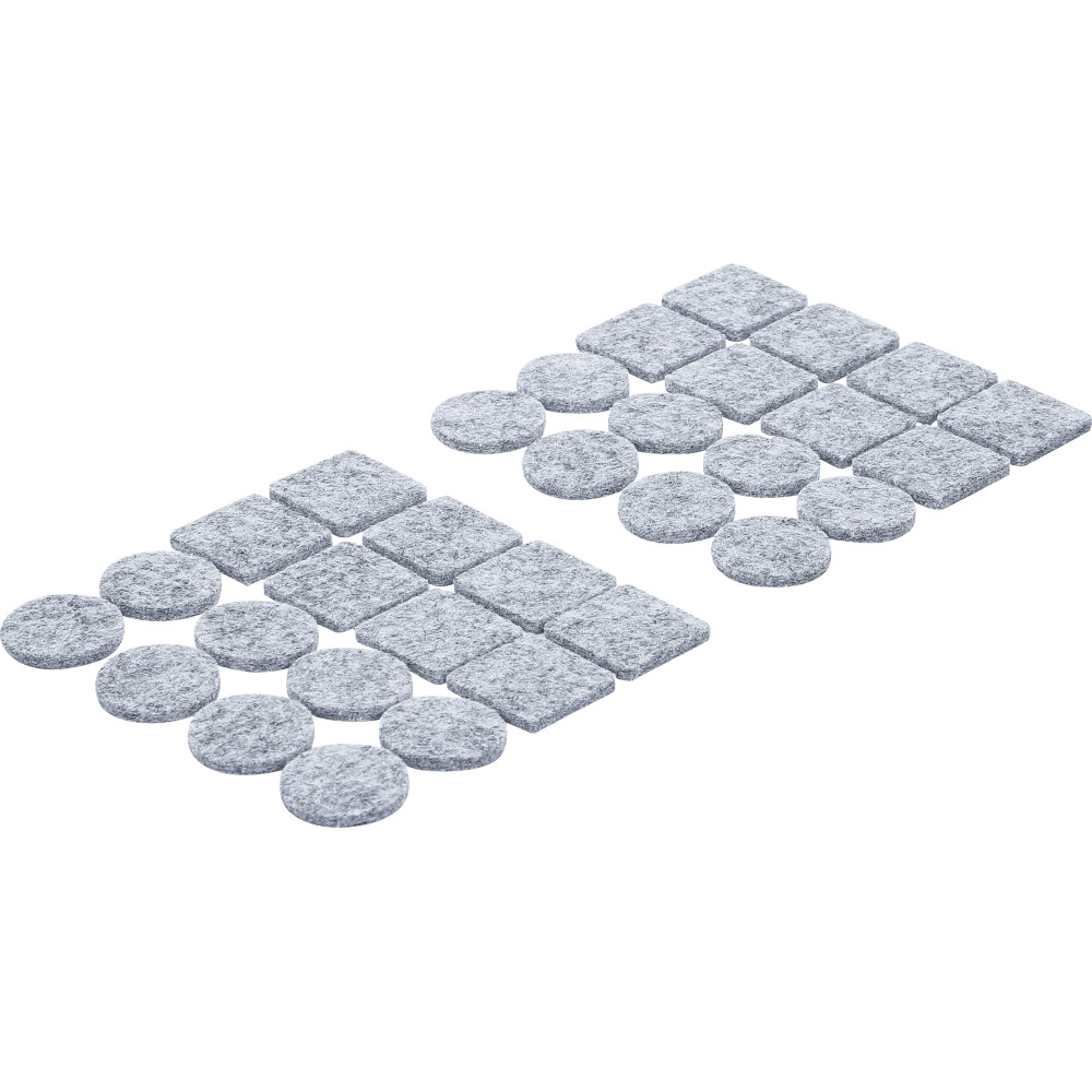 Jeu de protections antidérapants | gris tacheté | 32 pièces
