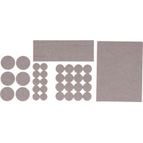 Jeu de protections antidérapants | beige | 38 pièces