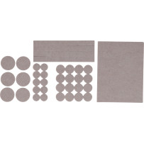Jeu de protections antidérapants | beige | 38 pièces