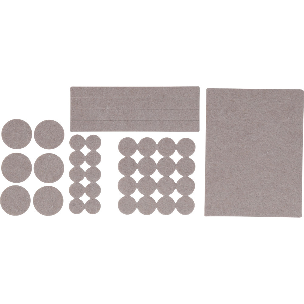 Jeu de protections antidérapants | beige | 38 pièces