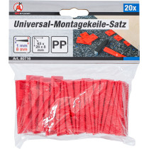 Kit de coins de montage universels | matière plastique | 20 pièces