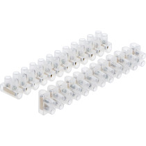 Borniers | 2,5 mm² | 3 Amp. | 2 pièces | bloc de 12