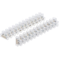 Borniers | 2,5 mm² | 3 Amp. | 2 pièces | bloc de 12