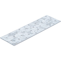 Tôle d'acier perforée | 200 x 60 x 2 mm