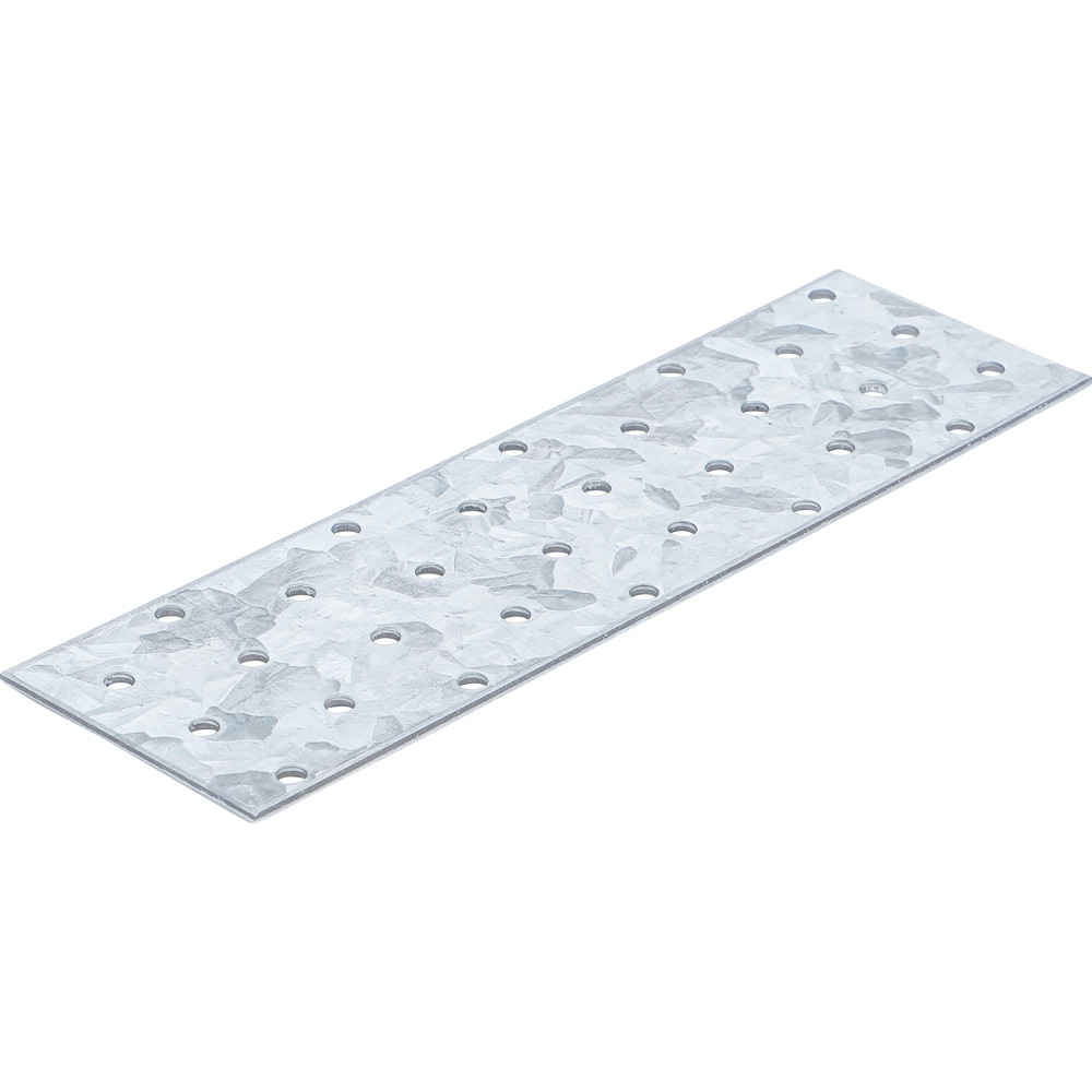 Tôle d'acier perforée | 200 x 60 x 2 mm