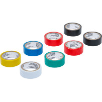 Bandes adhésives multicolore | 18 mm x 3 m | 8 pièces