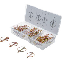 Assortiment de goupilles creuses | 50 pièces