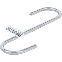 Crochet de boucherie | Acier inoxydable | 160 mm