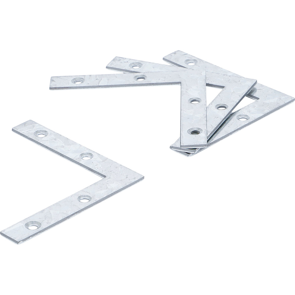 Équerre L | 75 x 75 x 12 mm | 4 pièces