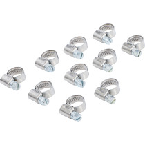 Colliers | inoxydable | 8 x 12 mm | 10 pièces