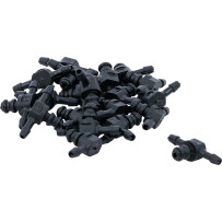 Jeu de raccords tuyau en matière plastique | en forme de T | 30 pièces