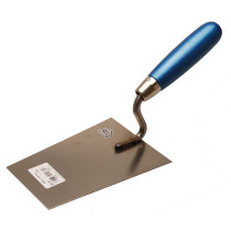 Truelle tyrolienne pour maçonnerie | avec col en S | inoxydable | 160 mm
