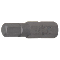 Embout | Longueur 25 mm | 6,3 mm (1/4") | six pans intérieurs 5 mm