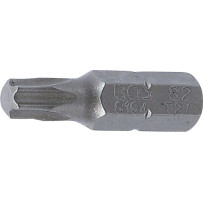Embout | Longueur 25 mm | 6,3 mm (1/4") | profil T (pour Torx) T27