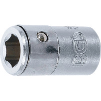 Adaptateur avec bille de retenue | 6,3 mm (1/4") | six pans intérieurs 8 mm (5/16")
