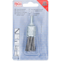 Brosse en fil de laiton 20 mm