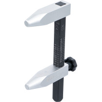 Jauge d'entraxe d'écrou de roue, modèle aluminium