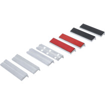 Jeu de mors de protection pour étau | aluminium | 125 mm | 8 pièces
