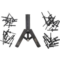 Jeu de rivets pop plastique