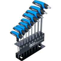 Jeu de clés à poignée en T | Profil T (pour Torx) | T10 - T50 | 9 pièces