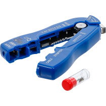 Pince à dénuder 2 en 1 pour fil & câble | 0,8 - 2,6 mm