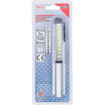 Lampe stylo alu 9 LED