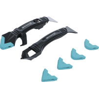Décolleur de joint silicone et jeu de spatules | 7 pièces