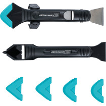 Décolleur de joint silicone et jeu de spatules | 7 pièces