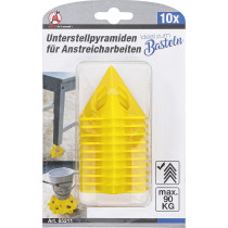 Pyramides de calage pour travaux de peinture | 10 pièces