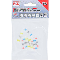 Assortiments de connecteurs de soudure et gaine thermorétractable | 9 pièces