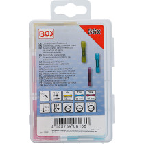 Assortiments de connecteurs de soudure et gaine thermorétractable | 36 pièces