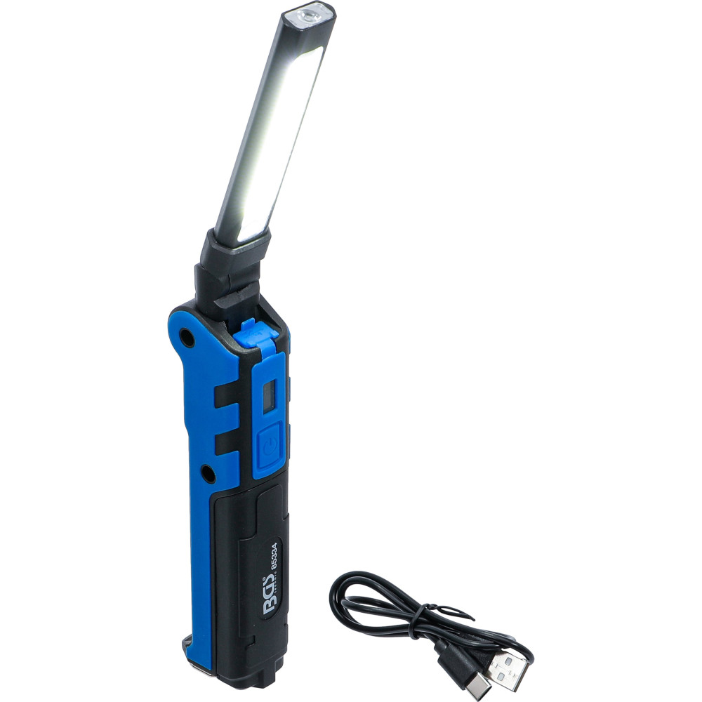 Baladeuse pliable à accu | COB-LED | 5 W
